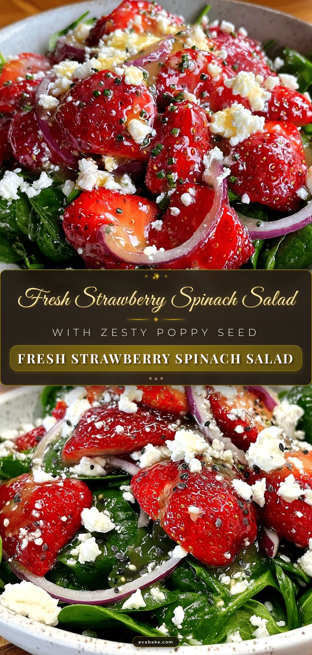strawberry spinach salad recipe