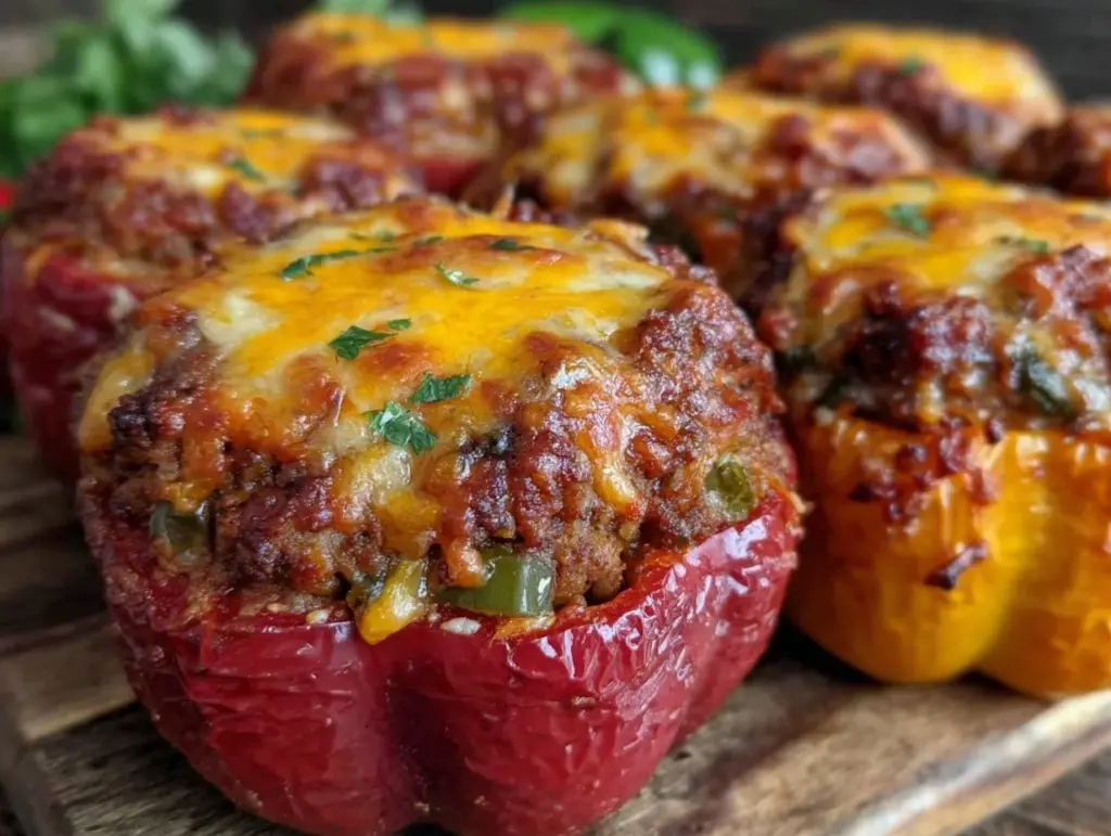 stuffed bell peppers recipe - featured image