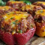 stuffed bell peppers recipe - featured image