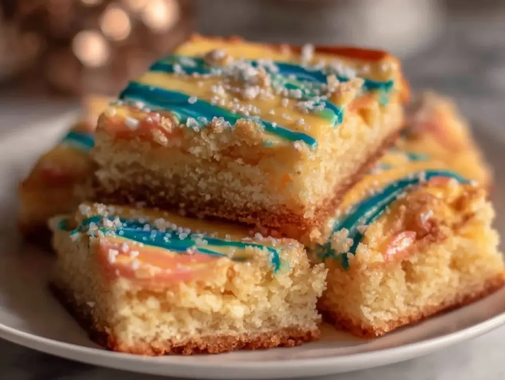 sugar cookie bars - featured image