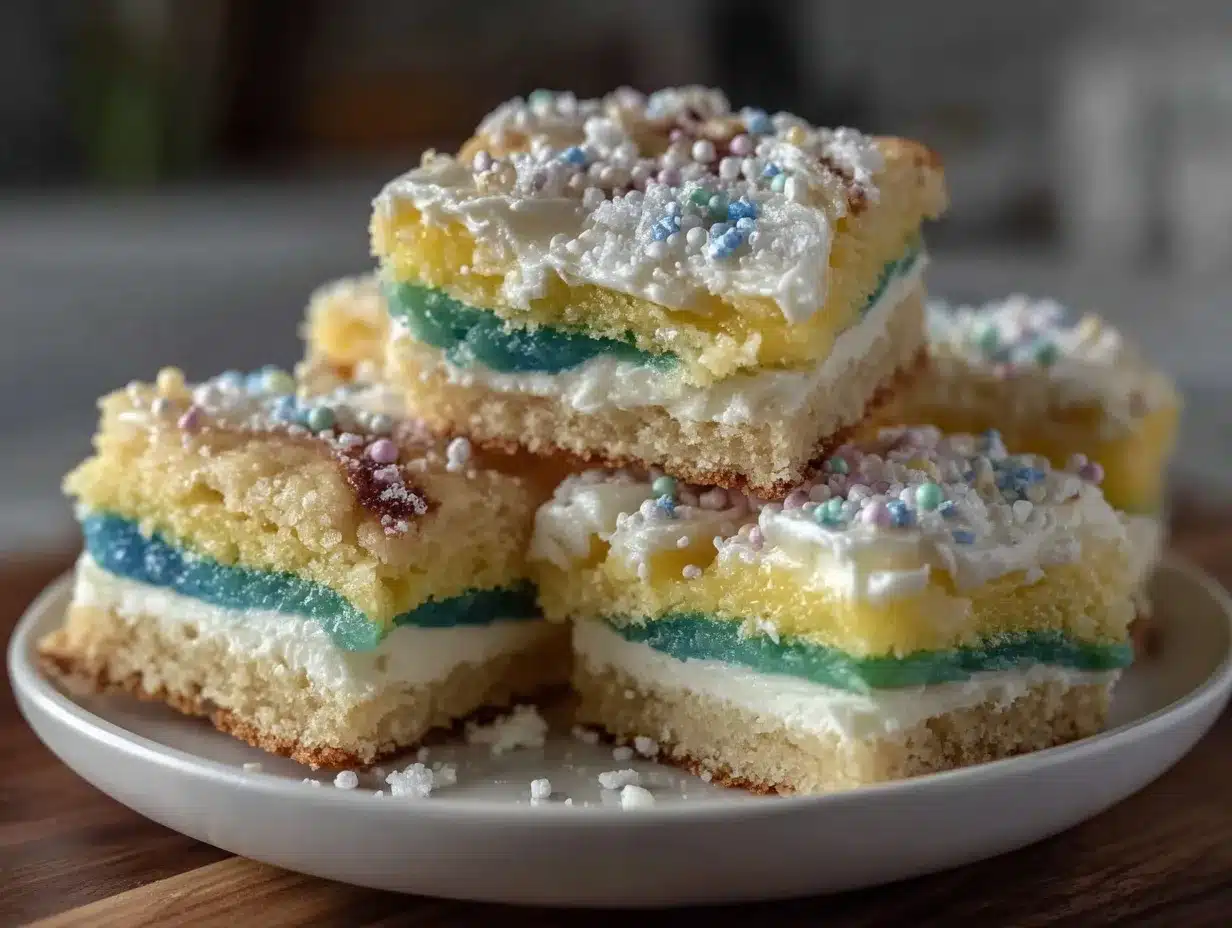 sugar cookie bars preparation steps