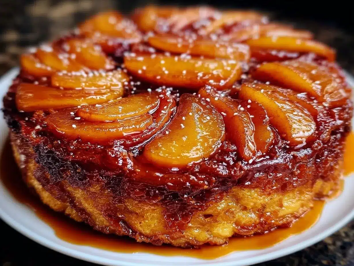 tarte tatin apple tart preparation steps