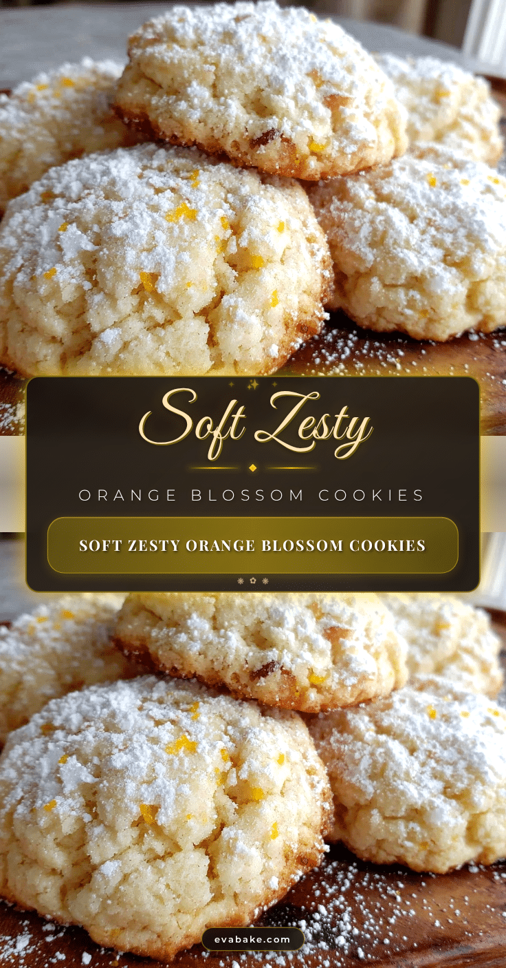 tender orange blossom cookies recipe