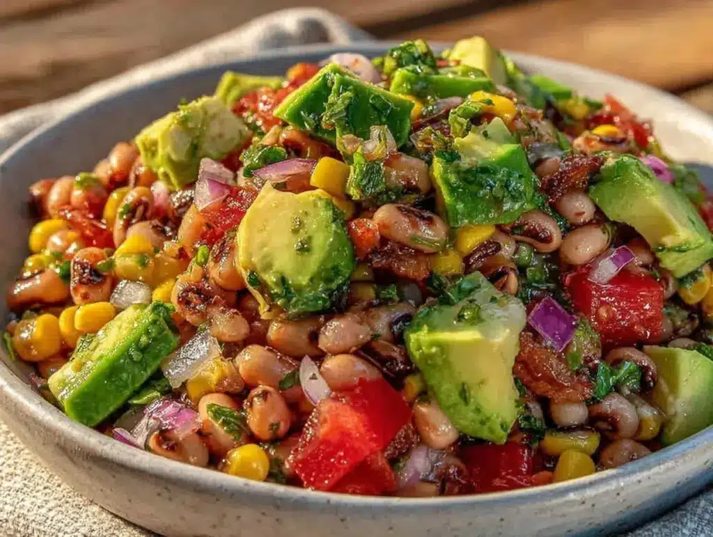 Texas Caviar Black-Eyed Pea Salad - featured image