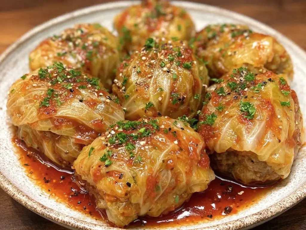 traditional Eastern European cabbage rolls - featured image