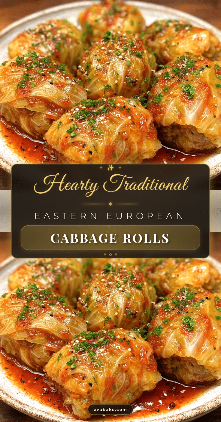 traditional Eastern European cabbage rolls recipe