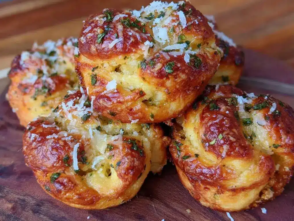 air fryer garlic knots - featured image