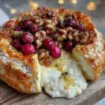 baked brie in puff pastry - featured image