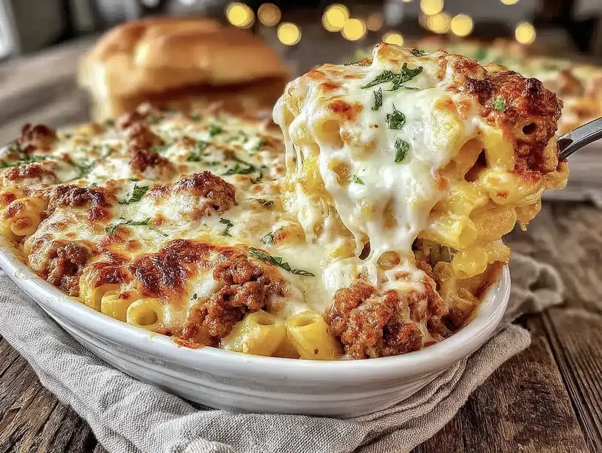 baked ziti with italian sausage preparation steps