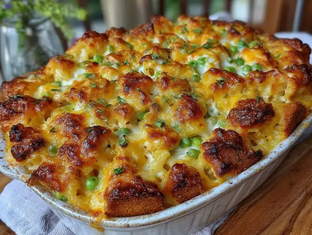 chicken noodle casserole - featured image