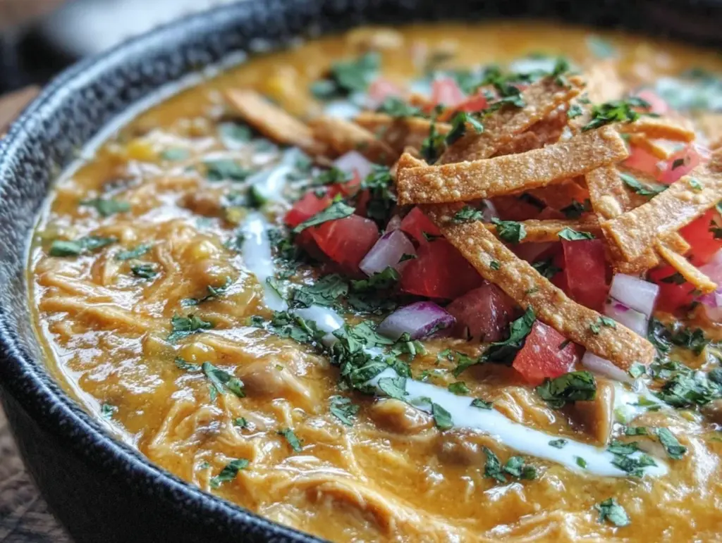 chicken tortilla soup - featured image