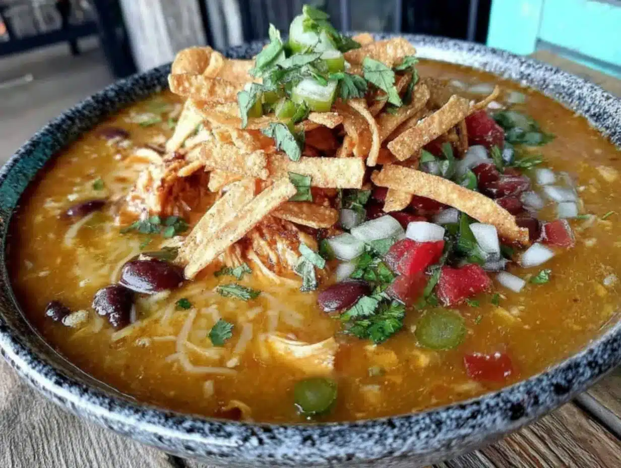 chicken tortilla soup preparation steps