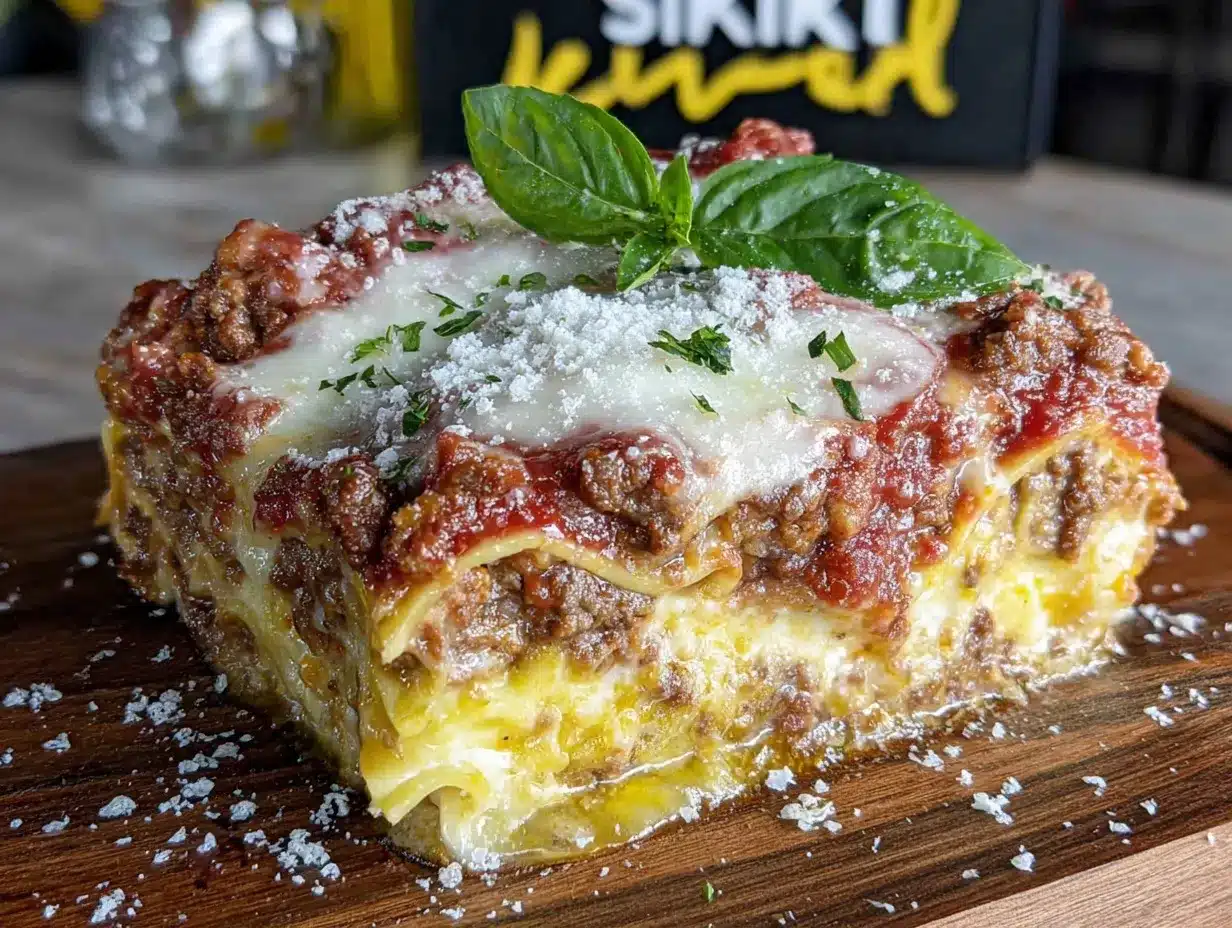 classic homemade lasagna preparation steps