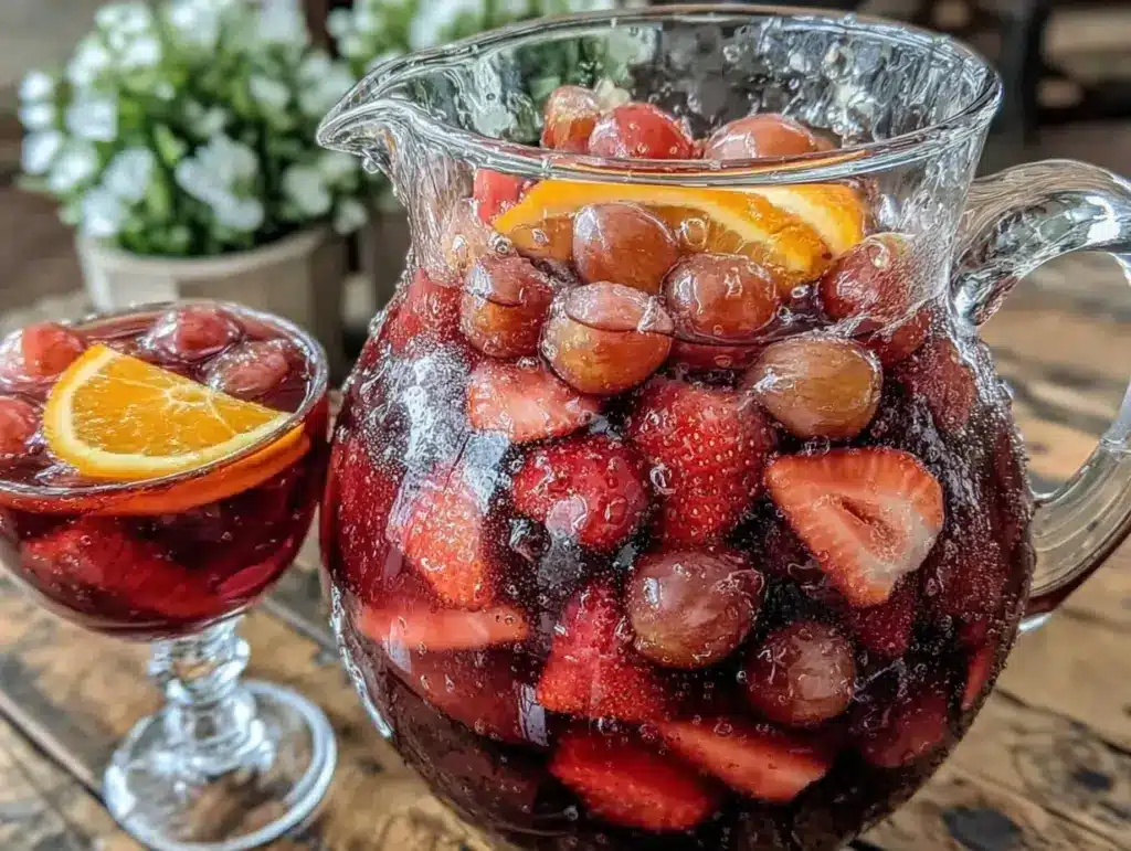 classic homemade sangria - featured image