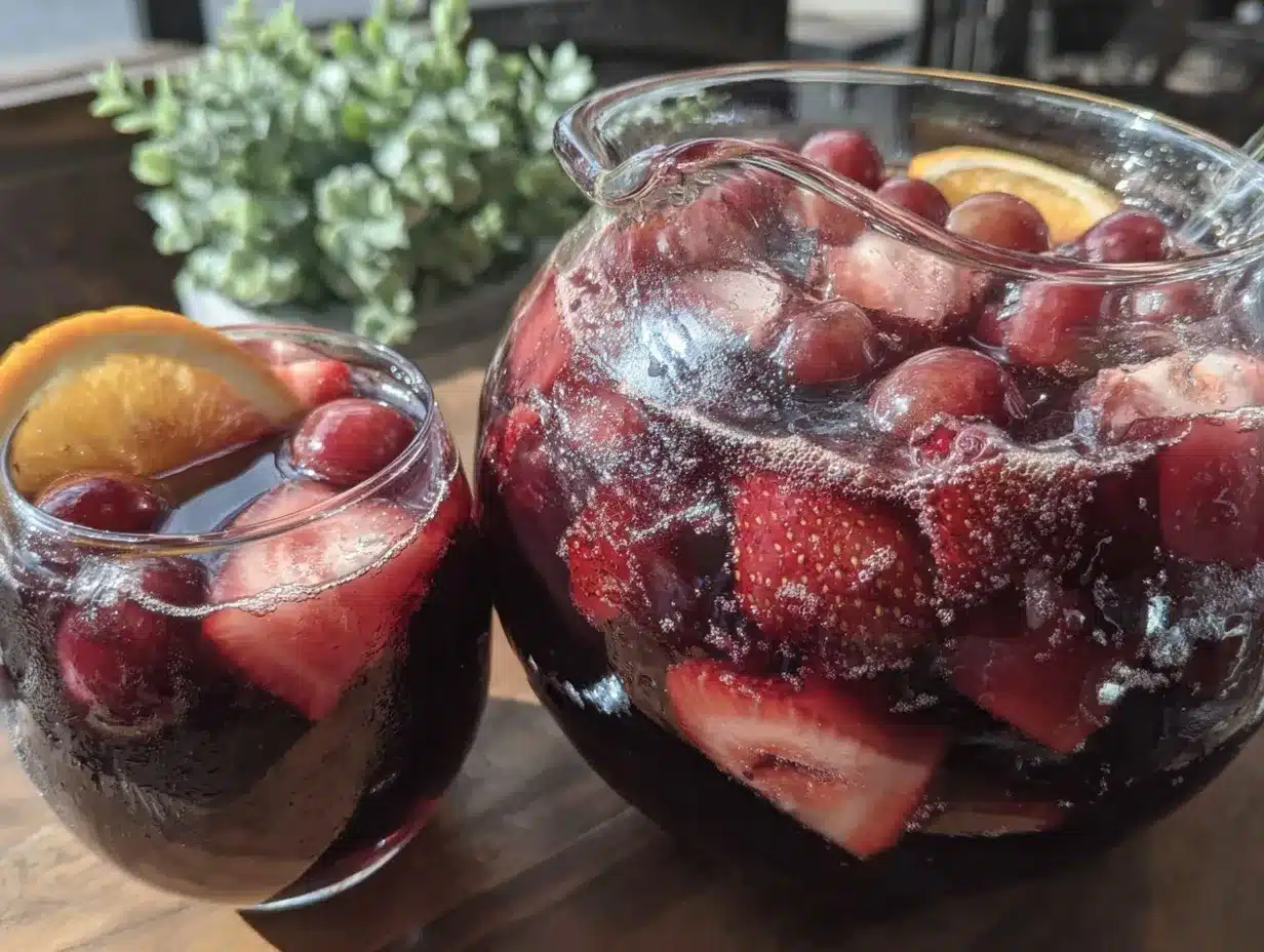 classic homemade sangria preparation steps