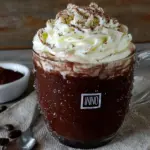 creamy baileys hot chocolate - featured image