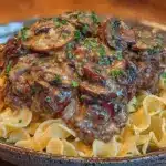 creamy classic beef stroganoff - featured image