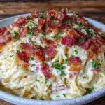 creamy classic fettuccine Alfredo - featured image