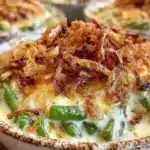 creamy classic green bean casserole - featured image