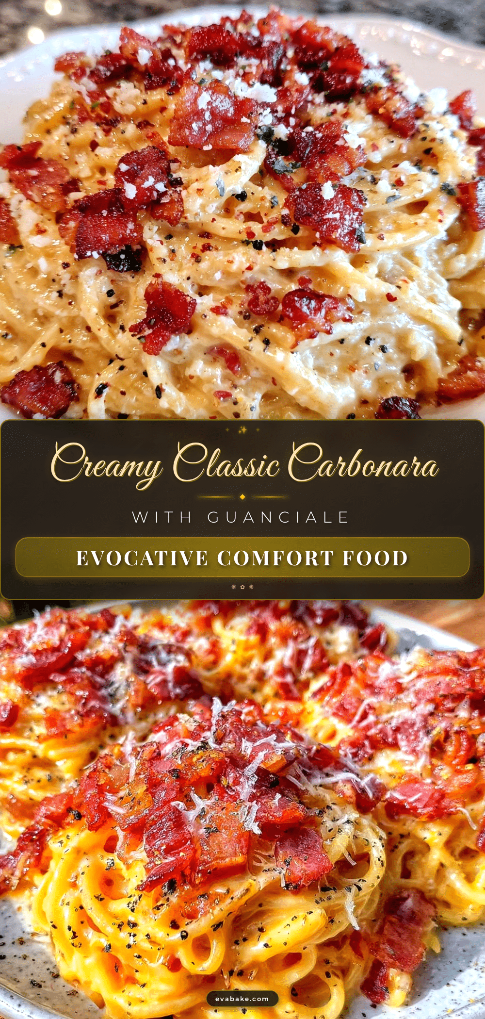 creamy classic pasta carbonara recipe