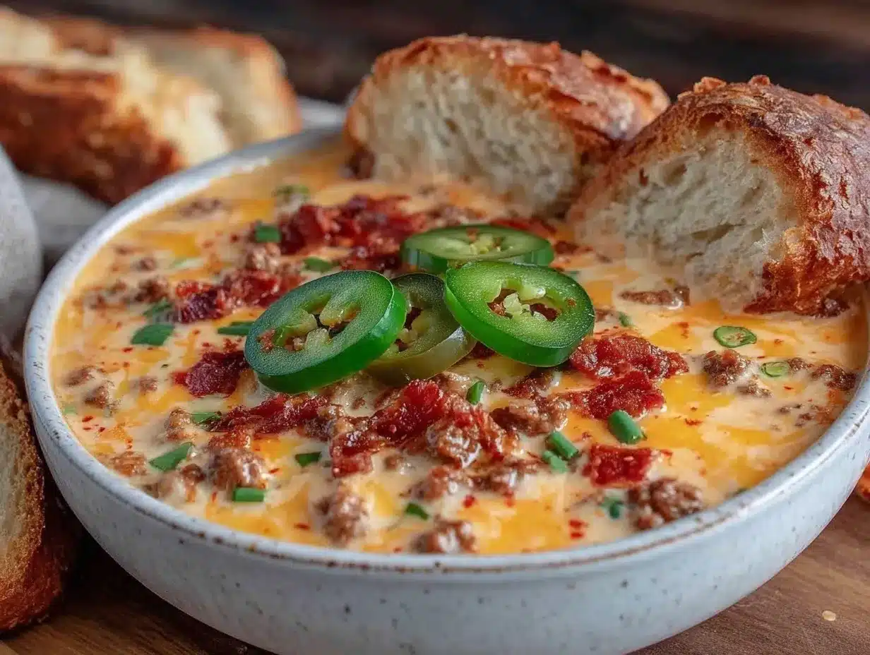 creamy crockpot cheeseburger soup preparation steps