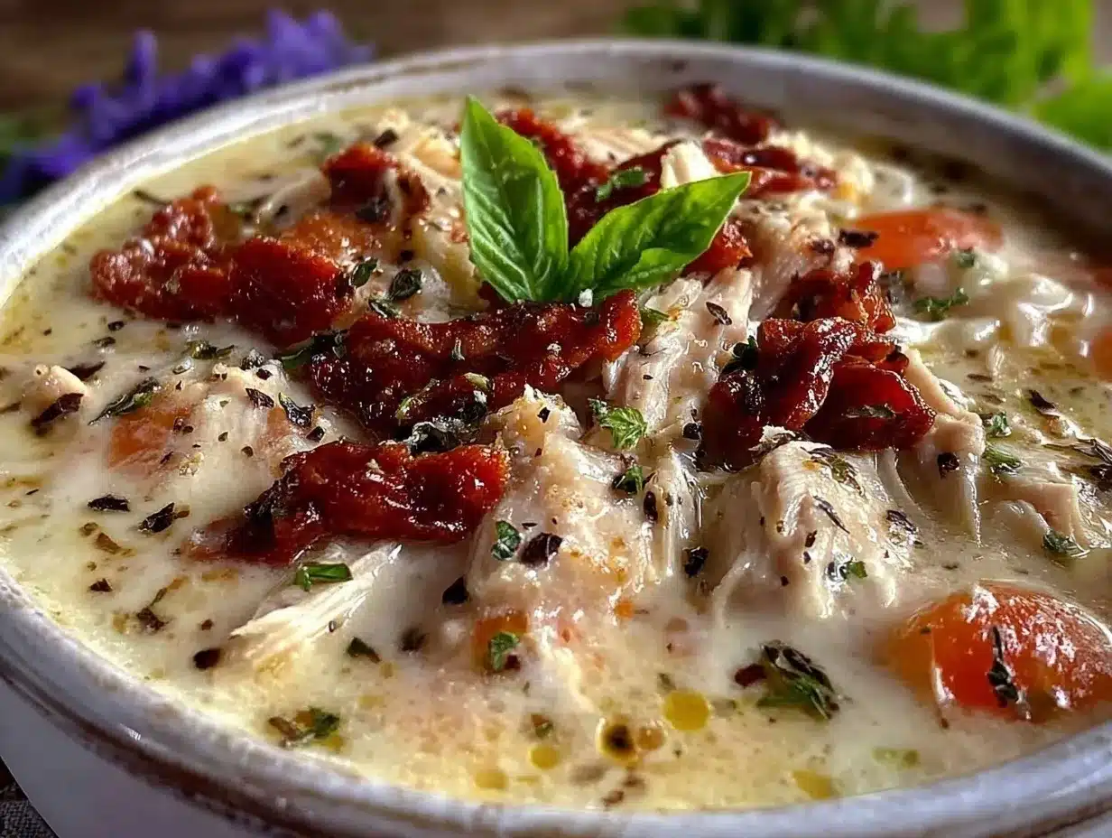 creamy crockpot marry me chicken soup preparation steps