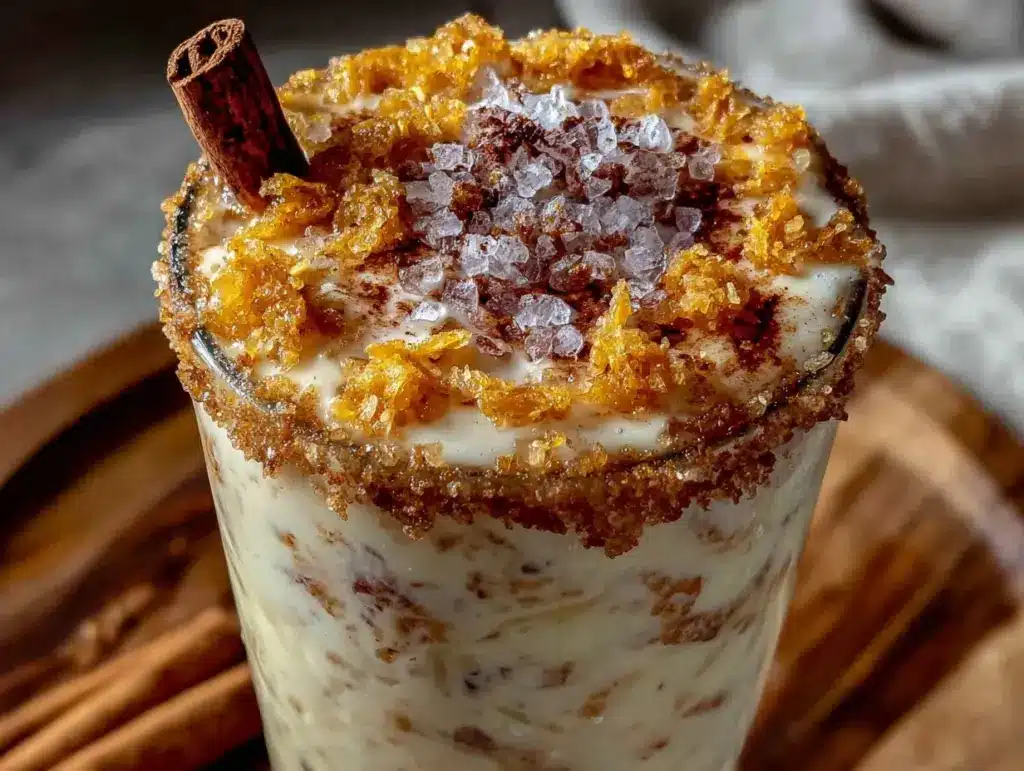 creamy horchata recipe - featured image