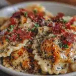 creamy lobster ravioli - featured image