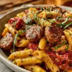 creamy penne alla vodka - featured image