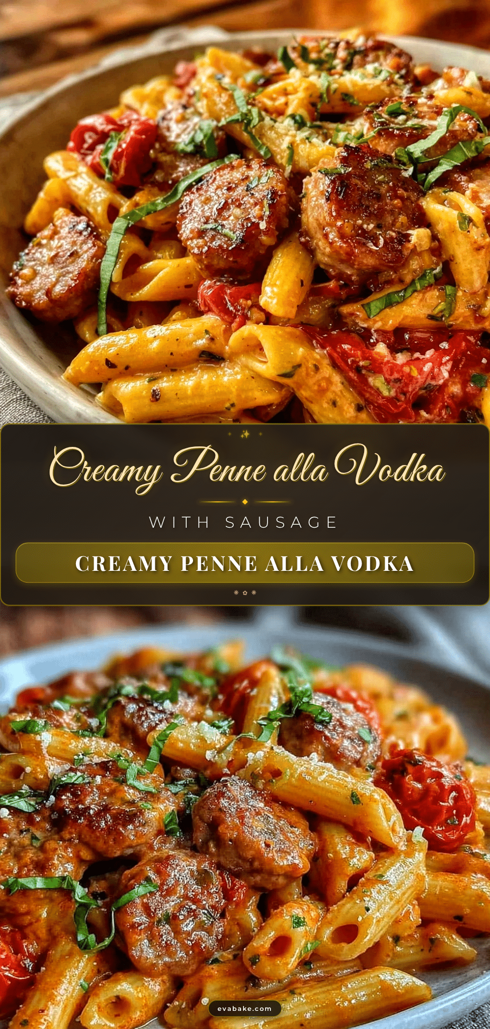 creamy penne alla vodka recipe