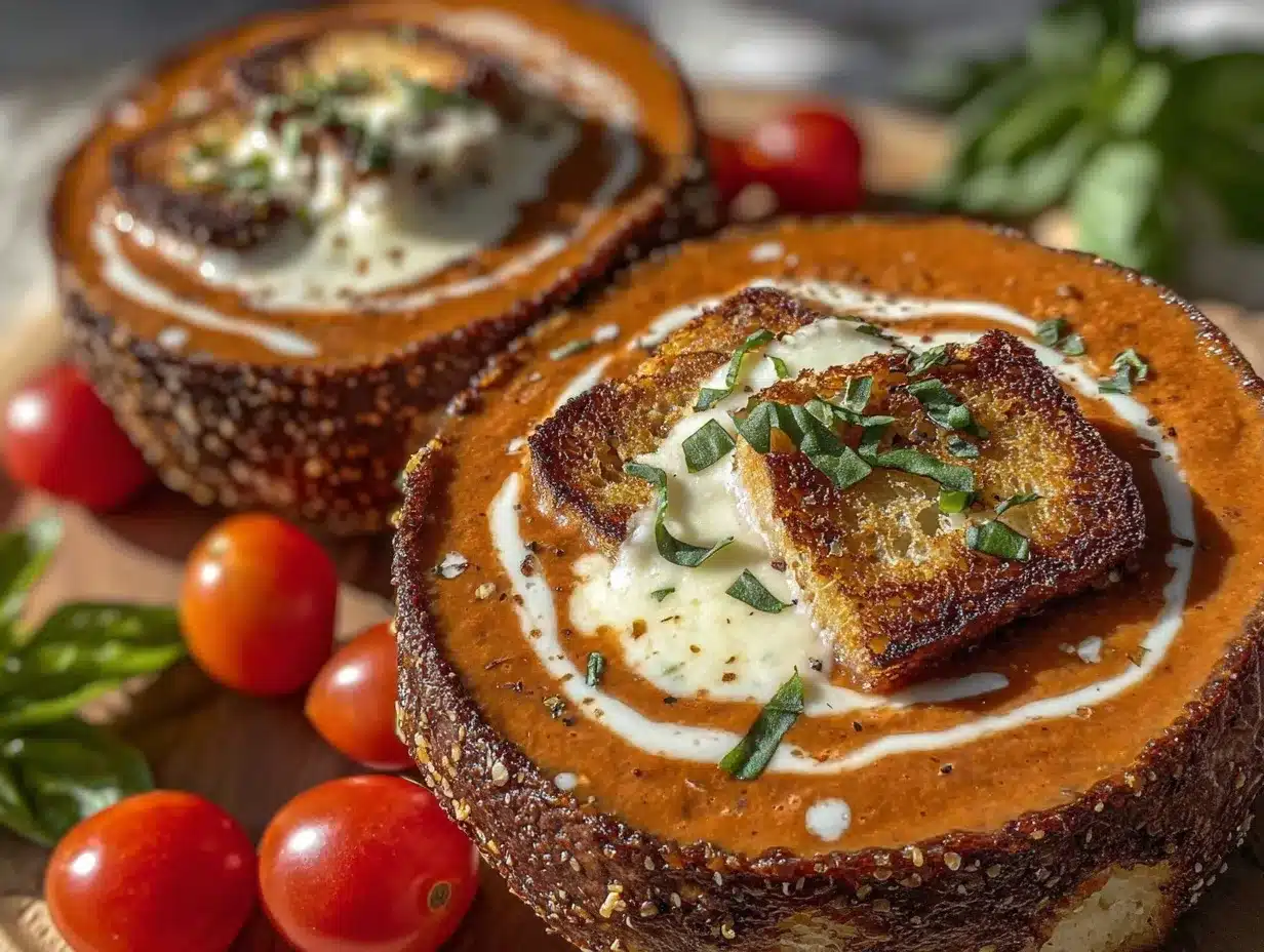 creamy roasted tomato bisque preparation steps