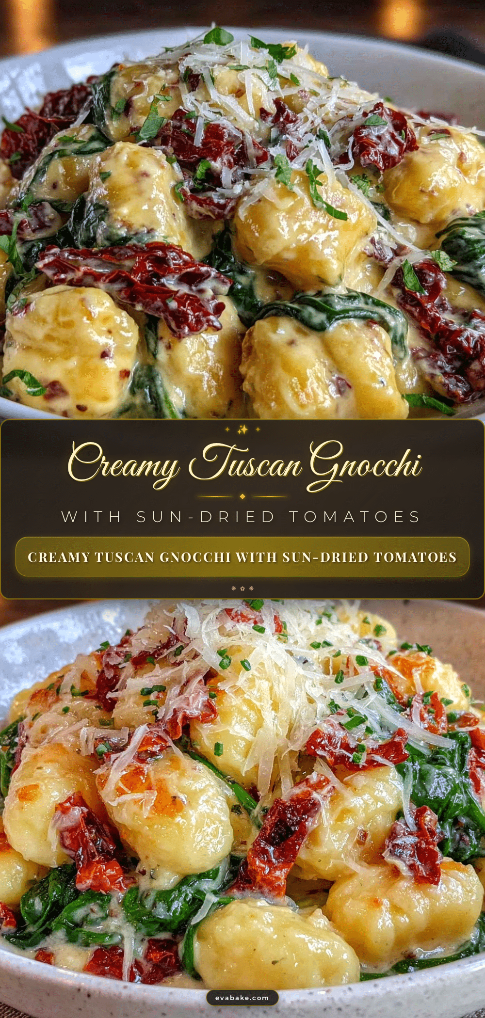 creamy tuscan gnocchi recipe