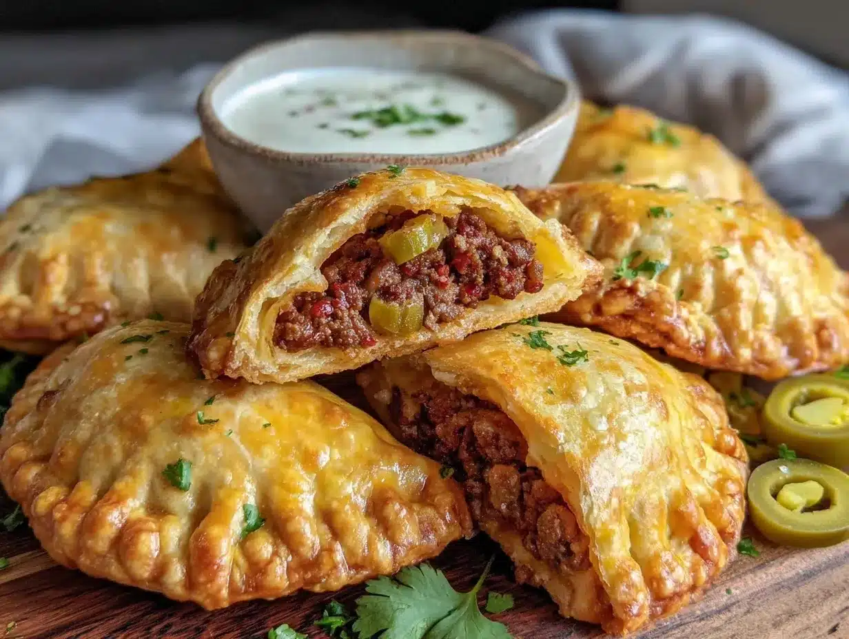 crispy air fryer chicken empanadas preparation steps