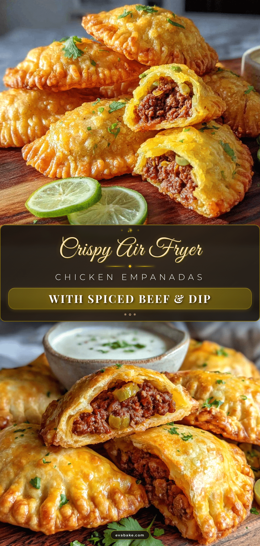 crispy air fryer chicken empanadas recipe