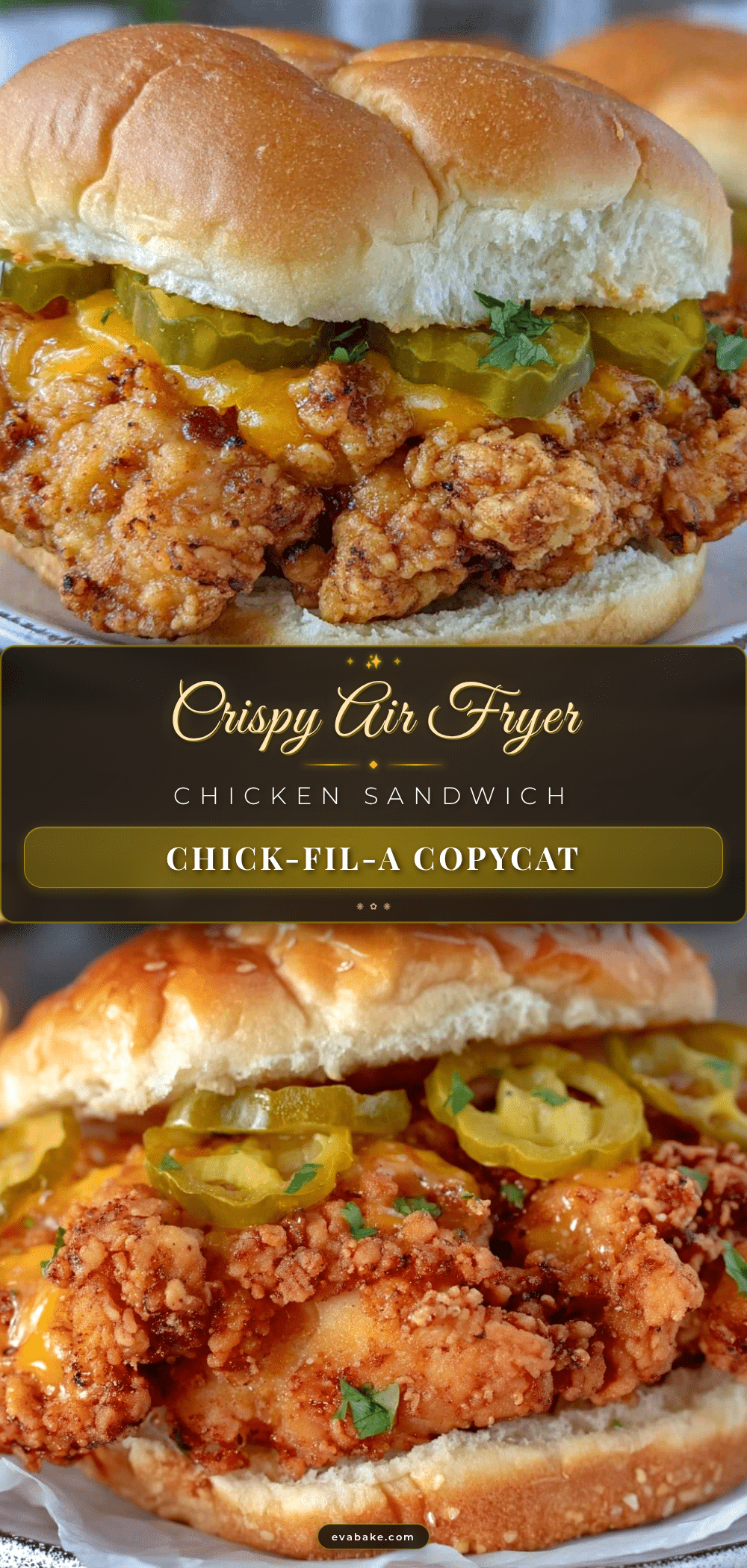 crispy air fryer chicken sandwich recipe