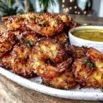 crispy air fryer coconut shrimp - featured image