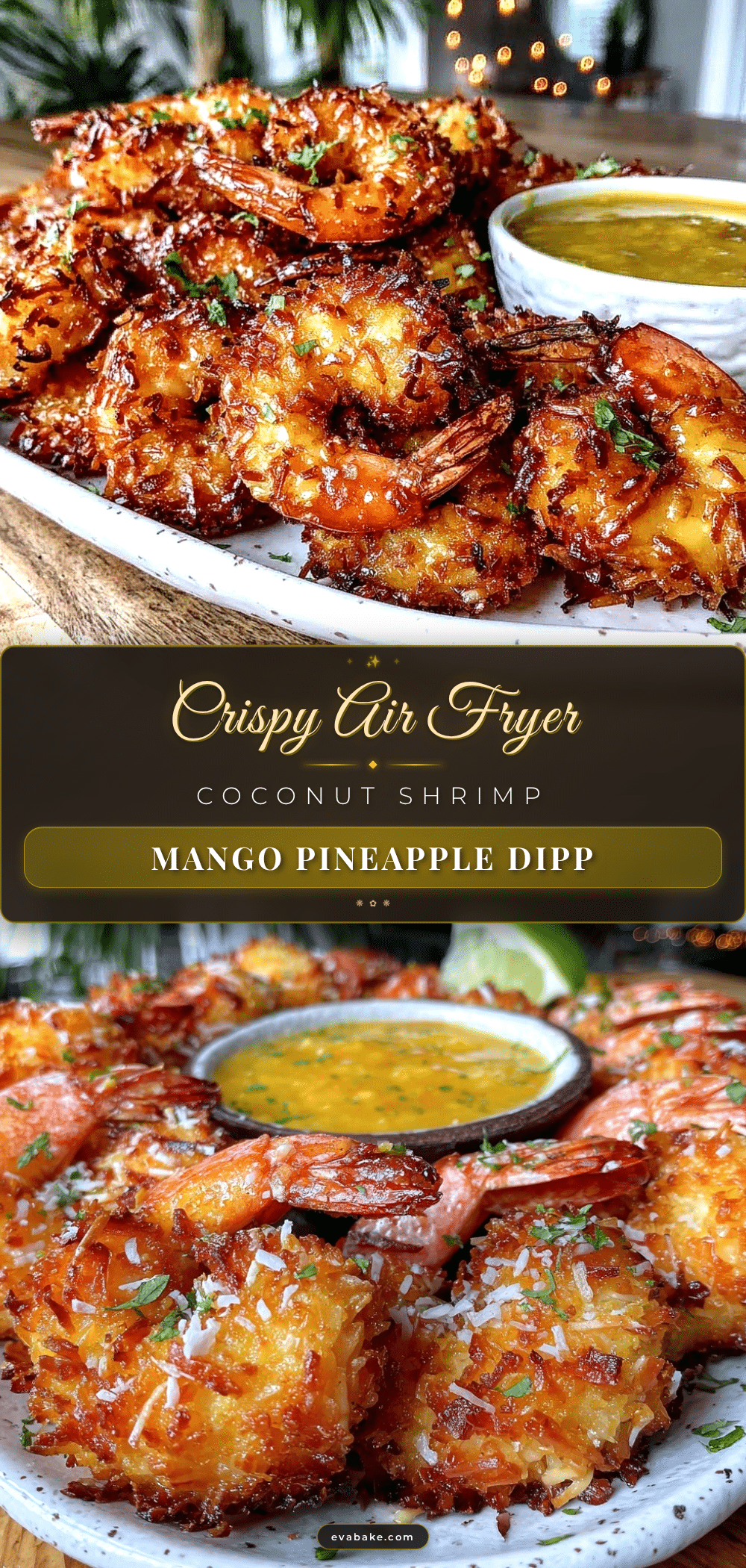 crispy air fryer coconut shrimp recipe