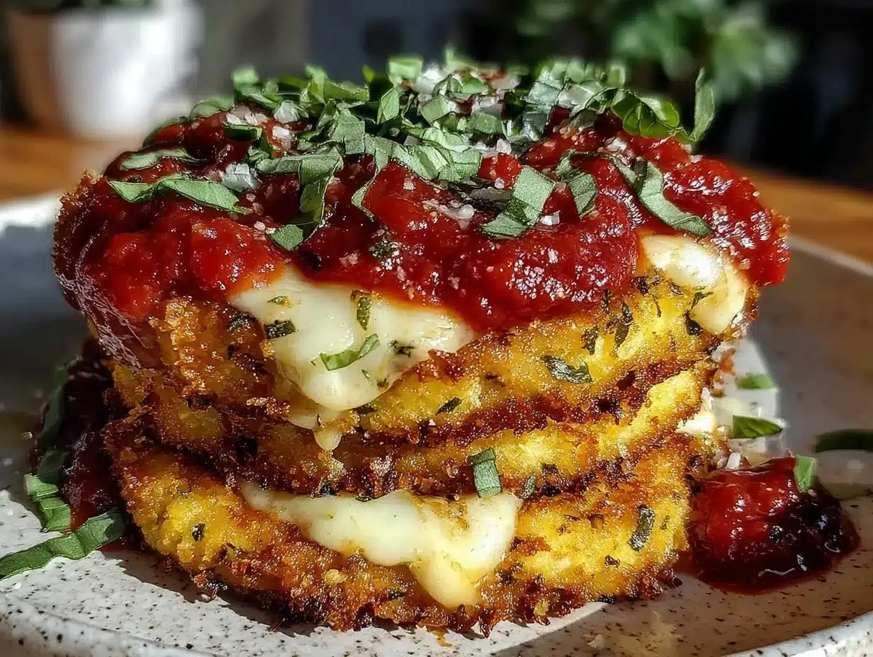 crispy air fryer eggplant parmesan preparation steps