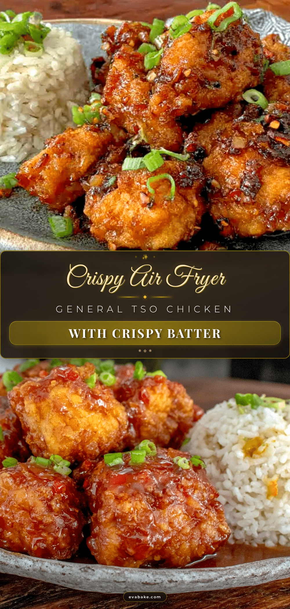 crispy air fryer general tso chicken recipe