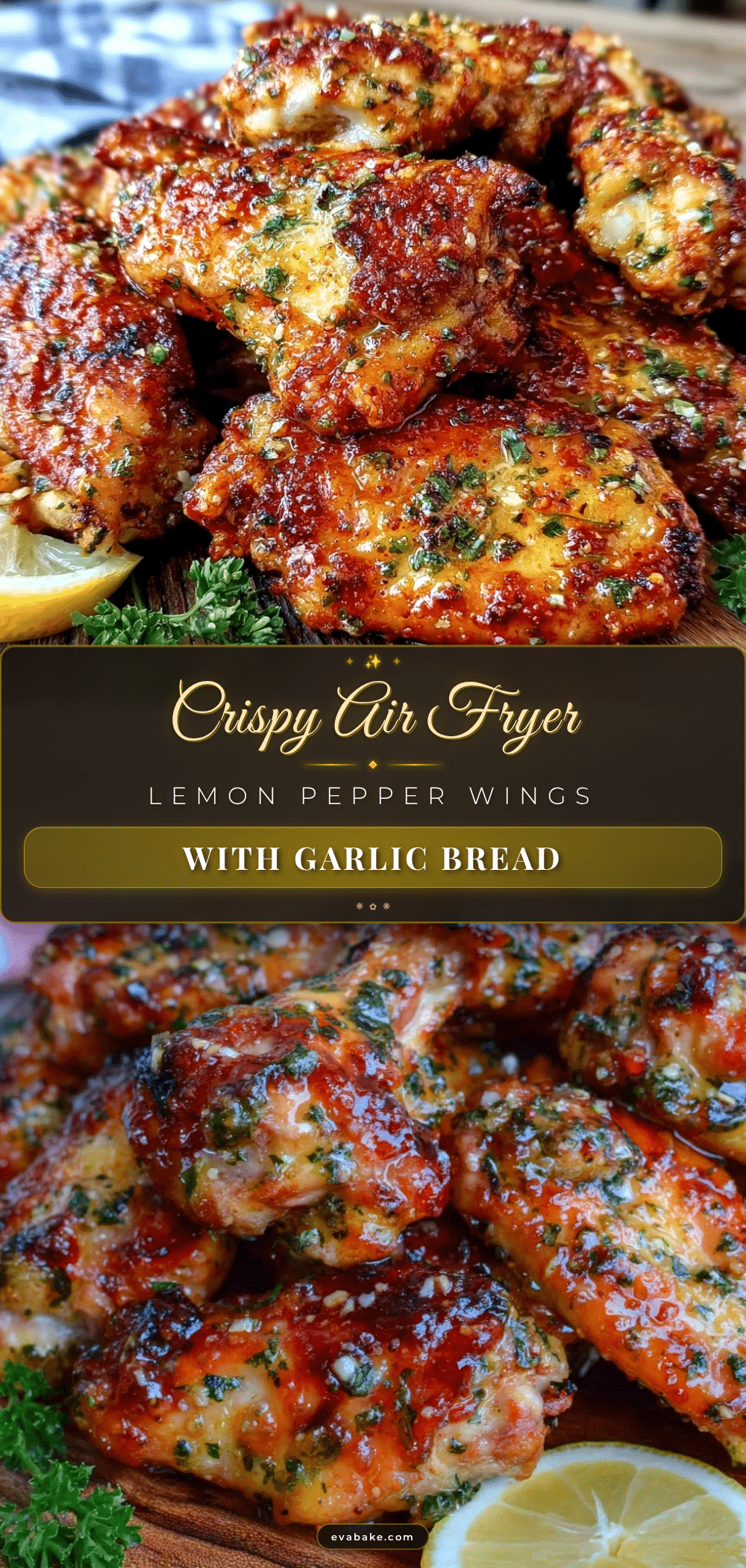 crispy air fryer lemon pepper chicken wings recipe