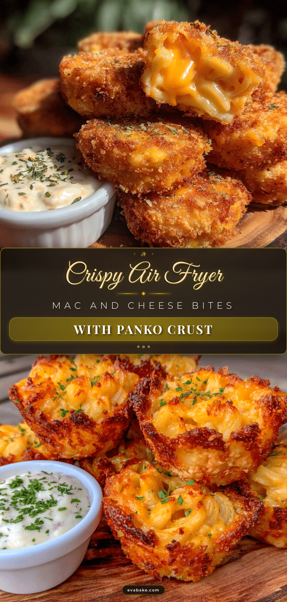 crispy air fryer mac and cheese bites recipe