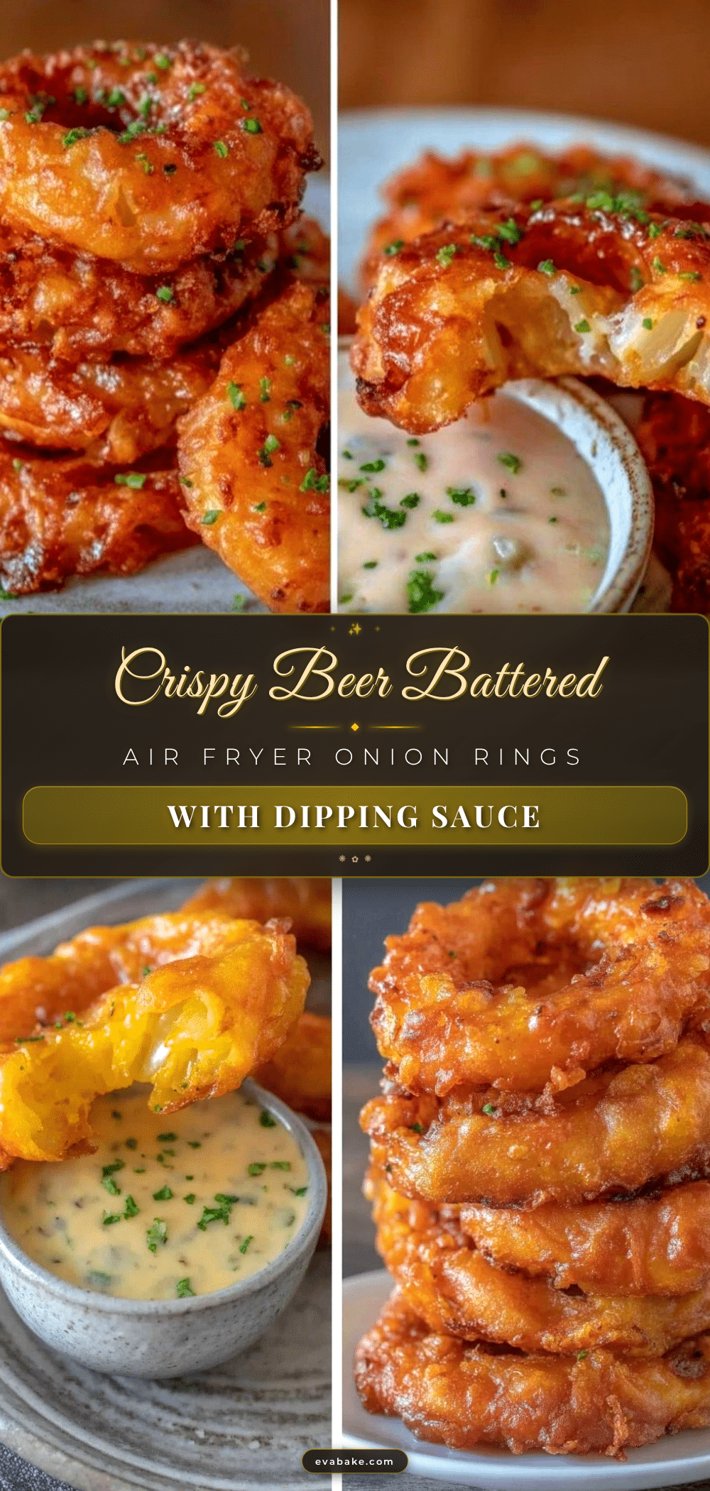 crispy air fryer onion rings recipe