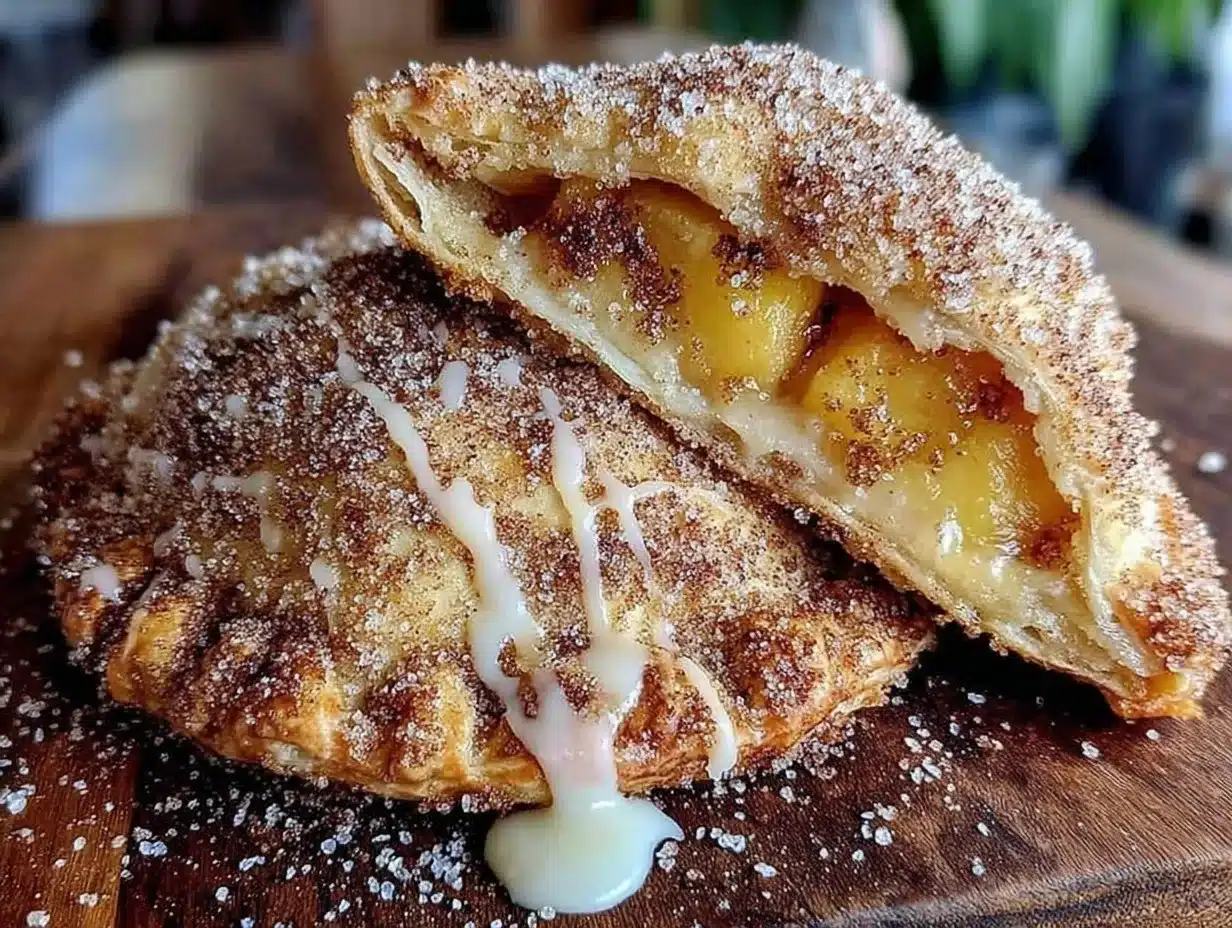 crispy air fryer peach hand pies preparation steps