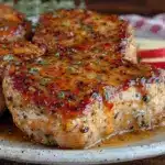 crispy air fryer pork chops - featured image