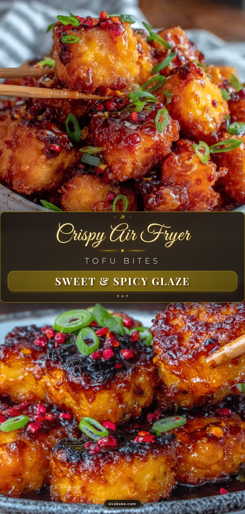 crispy air fryer tofu bites recipe