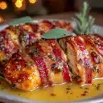crispy chicken saltimbocca - featured image