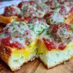 crispy meatball sub bake - featured image