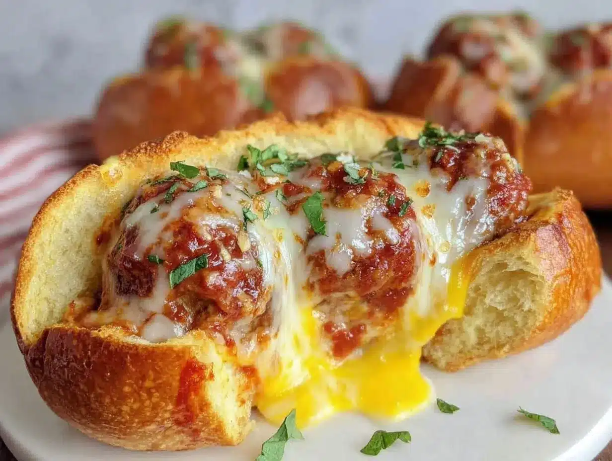 crispy meatball sub bake preparation steps