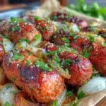 crispy sheet pan hot dogs - featured image