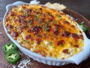 crispy warm artichoke jalapeño dip - featured image